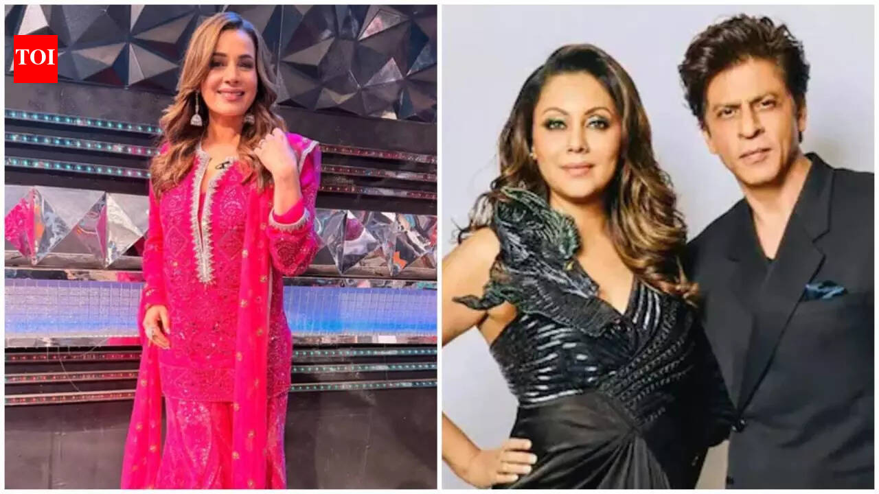 Neelam Kothari reveals she played cupid in Shah Rukh Khan and Gauri Khan’s love story, 'Both SRK-Gauri were big fans of mine' |