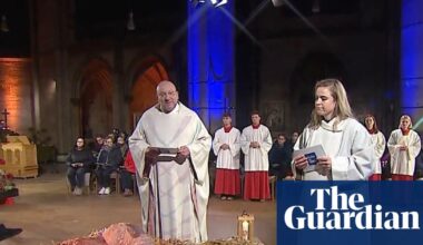German church’s televised ‘slime Jesus’ provokes fury on right | Germany