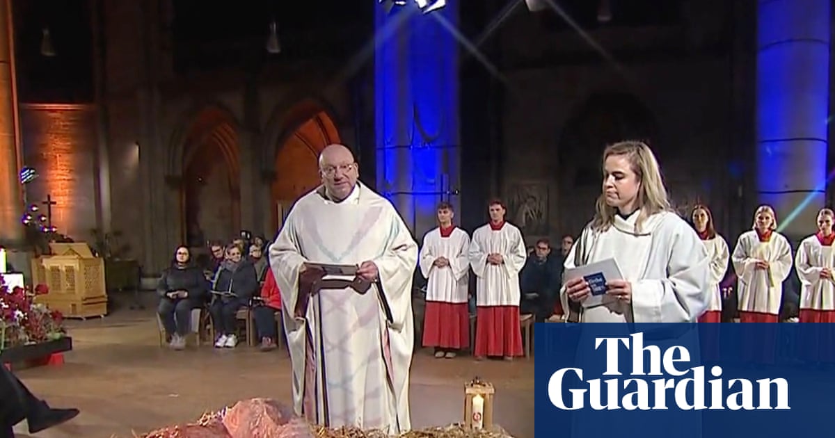 German church’s televised ‘slime Jesus’ provokes fury on right | Germany