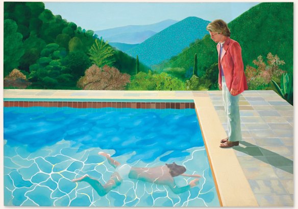 The prince of pool paintings: David Hockney’s Portrait of an Artist (Pool with Two Figures) (1972)