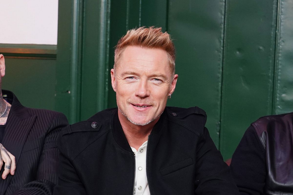 Shane Lynch, Ronan Keating, and Keith Duffy