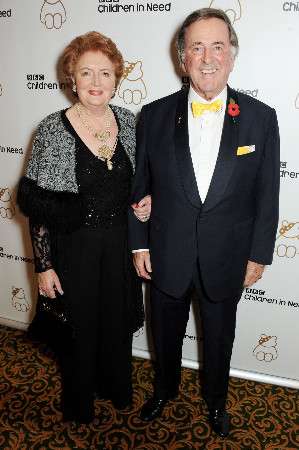 Sir Terry Wogan and his wife Lady Helen Wogan