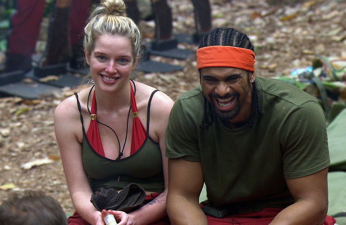 Helen met boxer David Haye on I'm A Celeb, and the pair became romantically involved 