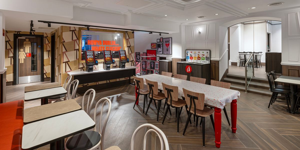KFC open flagship restaurant on Grafton Street