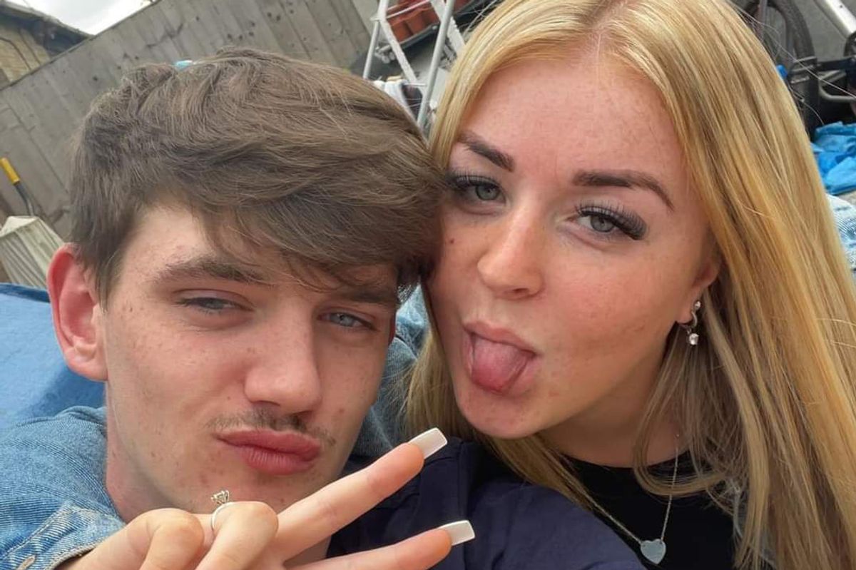 Tyler Kerry and girlfriend Molly