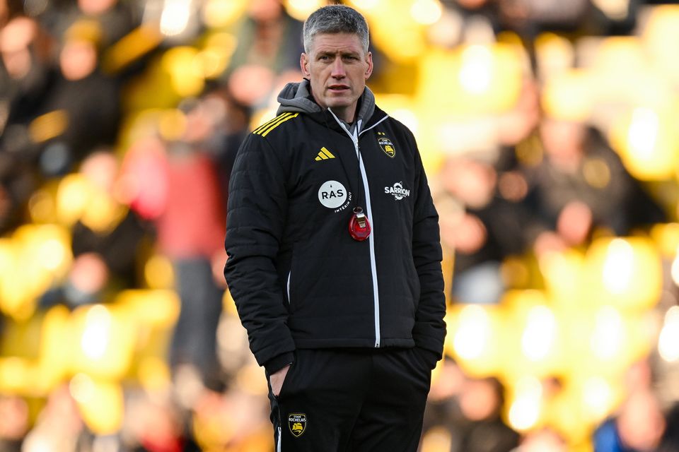 La Rochelle head coach Ronan O'Gara. Photo: Brendan Moran/Sportsfile