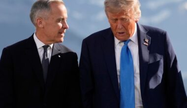 Trump threatens Canada with 50pc tariff on aircraft sold in US