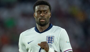 COLOGNE, GERMANY - Tuesday, June 25, 2024: England