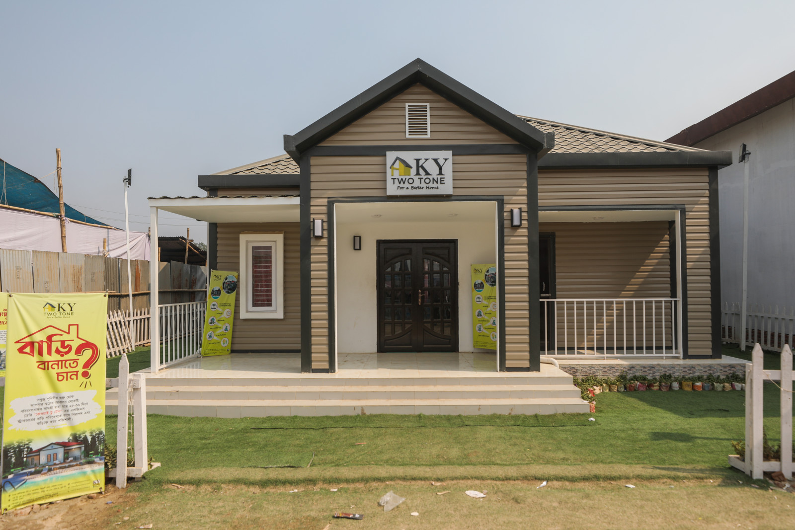 The company claims the buildings can withstand forces from wind gusts, storms, and earthquakes. Photo: Mehedi Hasan