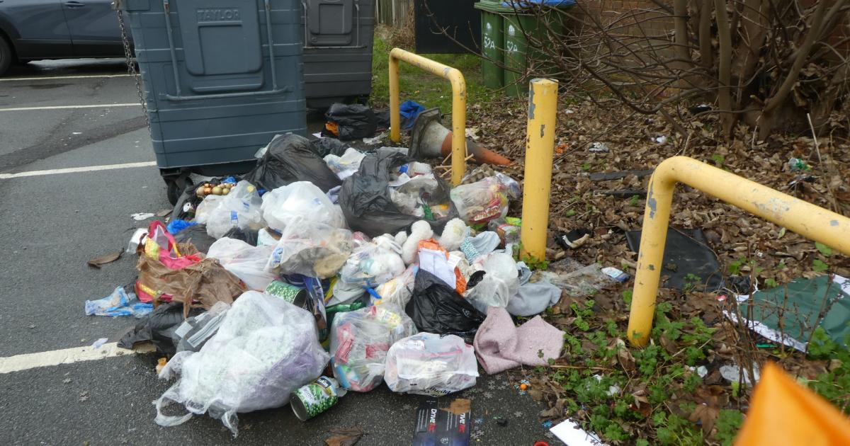 Shirley resident takes fly-tipping fight into his own hands