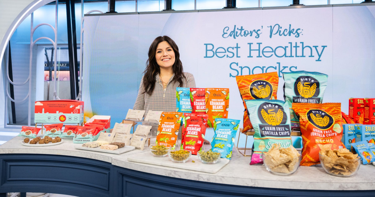Best Healthy Snacks in 2026 Per Nutrition Experts, Seen on TODAY