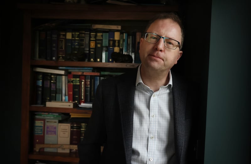 James Lawless at home in Kildare.
Photograph: Bryan O’Brien