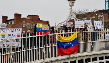 Venezuelans protest in Dublin – The Irish Times
