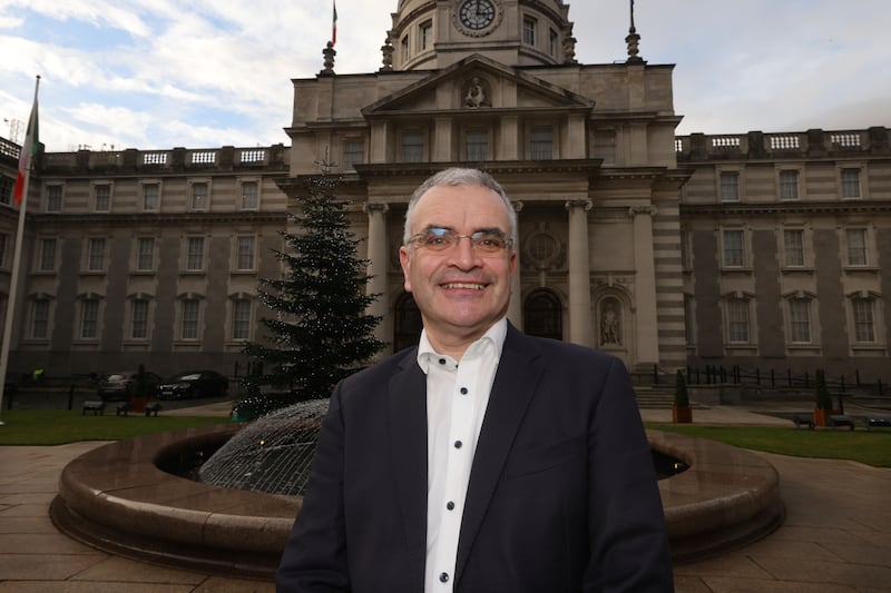 Dara Calleary: The presidential election campaign was a 'really disastrous episode'for Fianna Fáil. Photograph: Alan Betson