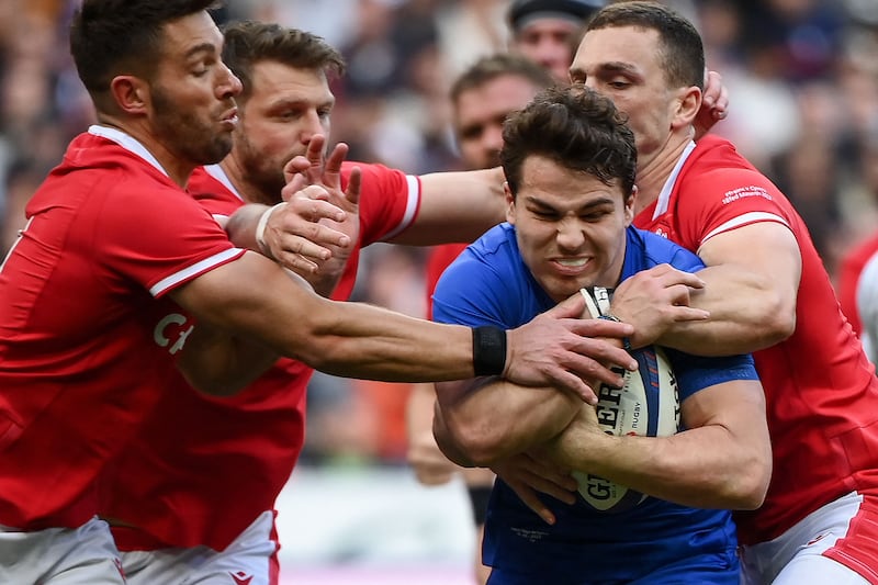 Antoine Dupont's power should not be underestimated. Photograph: Franck Fife/AFP via Getty Images