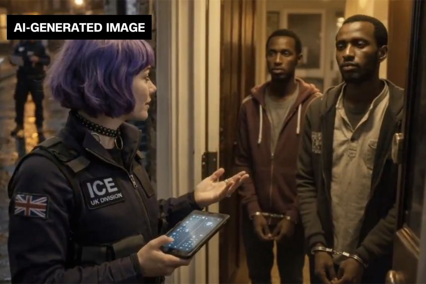 The videos play into anti-migrant and racist tropes.