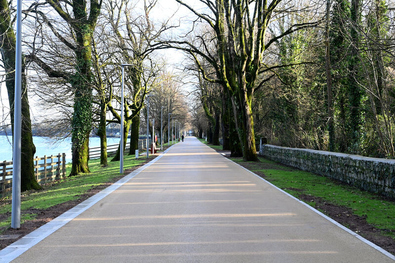 The upgraded Marina Promenade Picture: Larry Cummins