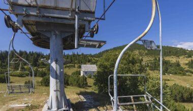 Hundreds of ski slopes lie abandoned... will nature reclaim the Alps?