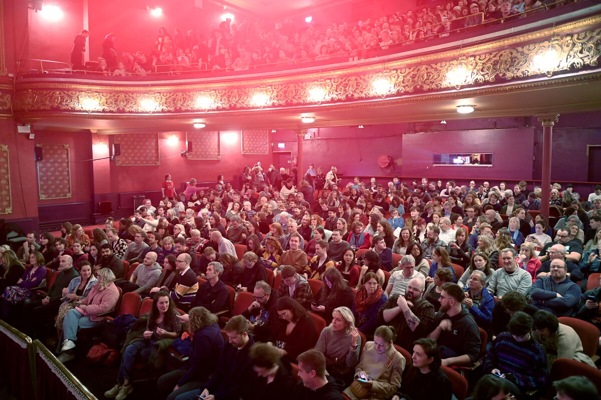 A full house at the Everyman Theatre on MacCurtain St Cork. The thriving venue co-founded by John O'Shea hosts a busy programme of theatre, musicals and panto, as well as providing a venue for Cork Film Festival and Cork Jazz Festival. File picture: Larry Cummins