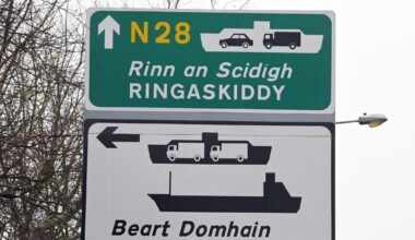 Man arrested in Ringaskiddy for allegedly stowing away on ferry