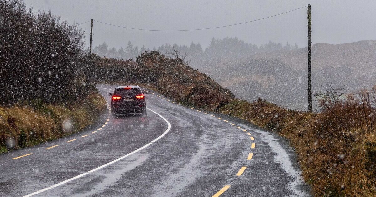 Snow and rain warning remains in place for Cork with risk of hazardous road conditions