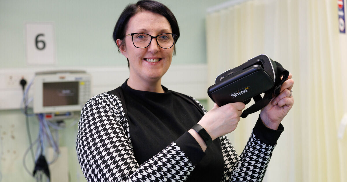 Virtual reality helping patients in chronic pain