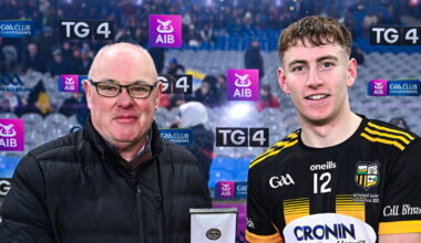 Kilbrittain's man of the match Ronan Crowley hits the right notes