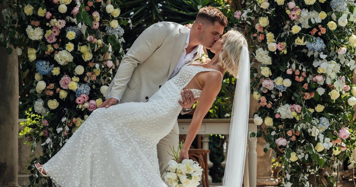 My sister is a hairdresser so she sorted everyone’s hair — including her own