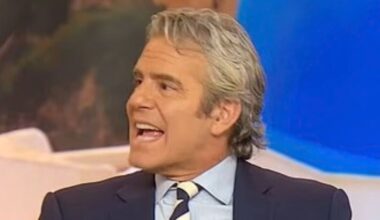 Andy Cohen storms off set after tense clash on Real Housewives of Salt - TV - Entertainment