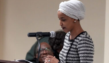 US congresswoman Ilhan Omar sprayed with unknown substance with syringe