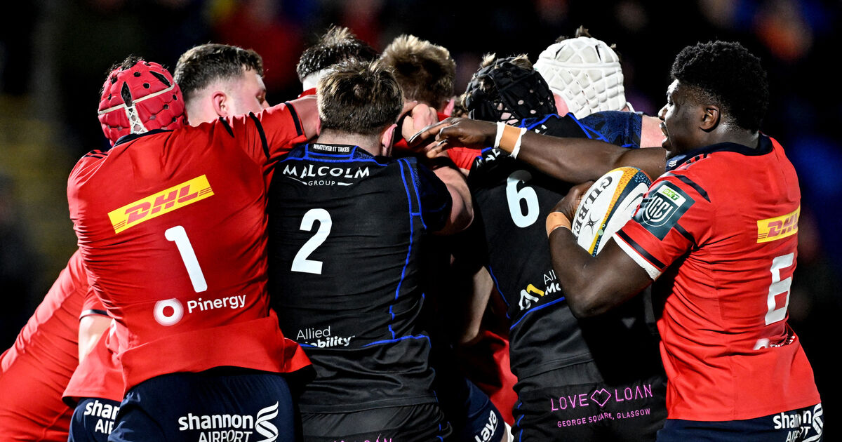 Munster threaten second half comeback but come up short against in-form Glasgow Warriors - Irish Examiner