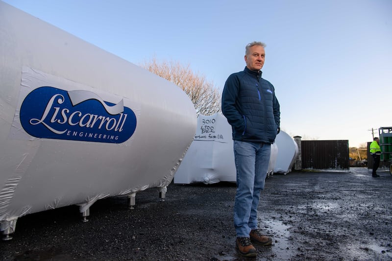 Sean McGowan, director of Liscarroll Engineering: ‘We’re growing. That’s helped us, a small company in Cork, to secure our futures.’ Photograph: Daragh Mc Sweeney/Provision