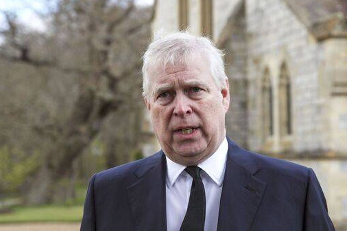 Former Prince Andrew