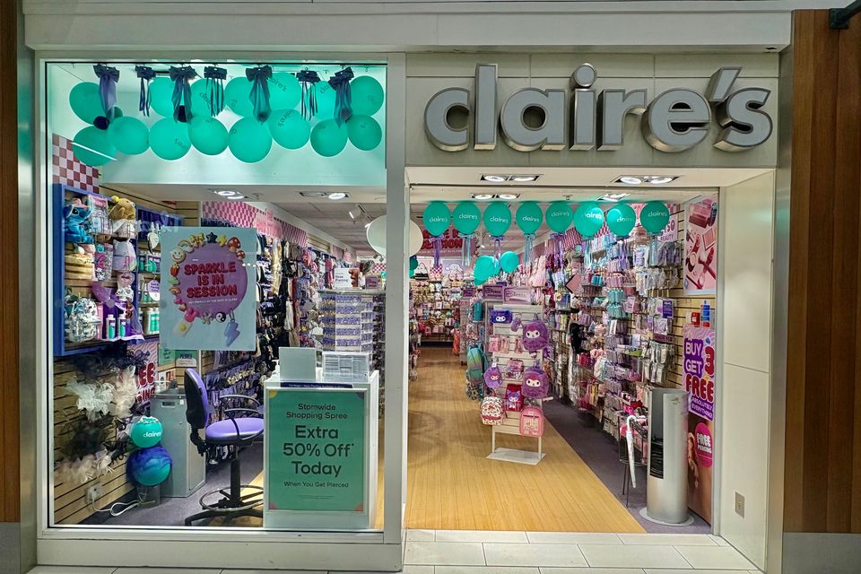 High street chains Claire’s and The Original Factory Shop are being put into administration (Jonathan Brady/PA)