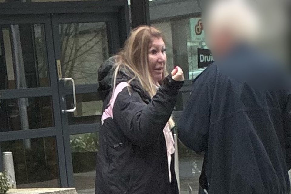 Karen Foley (48), of Charlesland Court, Greystones outside Bray Courthouse.