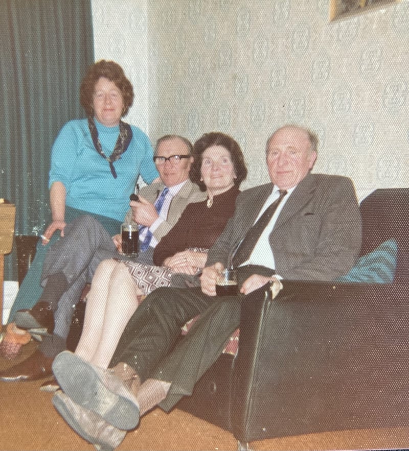 Kathleen, Barney, Winnie and Joe O'Dowd
