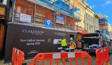 Opening date of Clarendon Fine Art, at former Halifax site at 11 and 12 High Street, Stamford, revealed