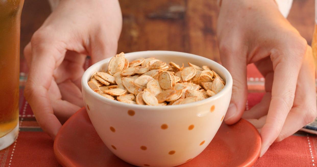 high protein snacks pepitas