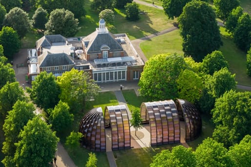 Serpentine Pavilion, London. Image credit: Iwan Baan, courtesy Marina Tabassum Architects