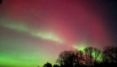 Northern Lights over Cork - Cork's 96FM