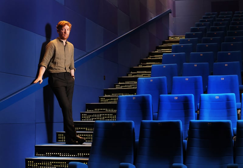 Actor Domhnall Gleeson, who narrates the animated film Retirement Plan. Photograph: Leon Farrell/Photocall Ireland