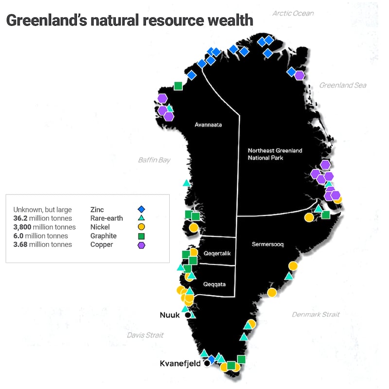 Greenland map