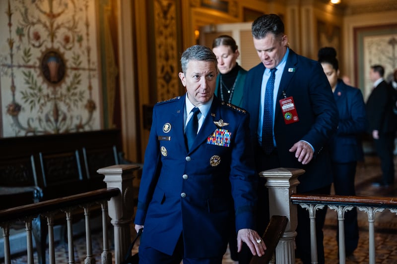 Gen Dan Caine: Donald Trump has described the chairman of the US Joint Chiefs of Staff as 'fantastic'. Photograph: Eric Lee/The New York Times                  