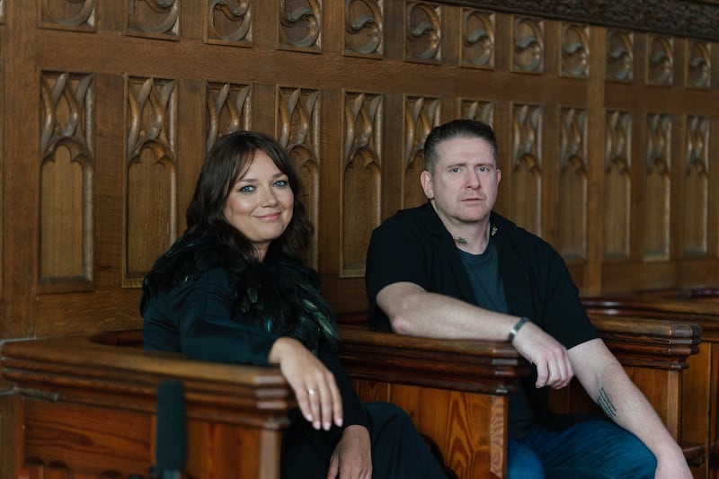 Amhráin do mo Mháthair: Pauline Scanlon and Damien Dempsey. Photograph: TG4