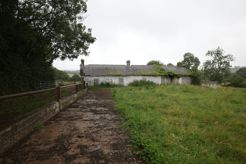 The  rural farmhouse outside Gilford Co Down in which his brothers  Declan (19)  and Barry O'Dowd (24)  and their uncle Joe (61) were murdered by UVF gunmen on January 4th 1976. Photograph: Bryan O’Brien 