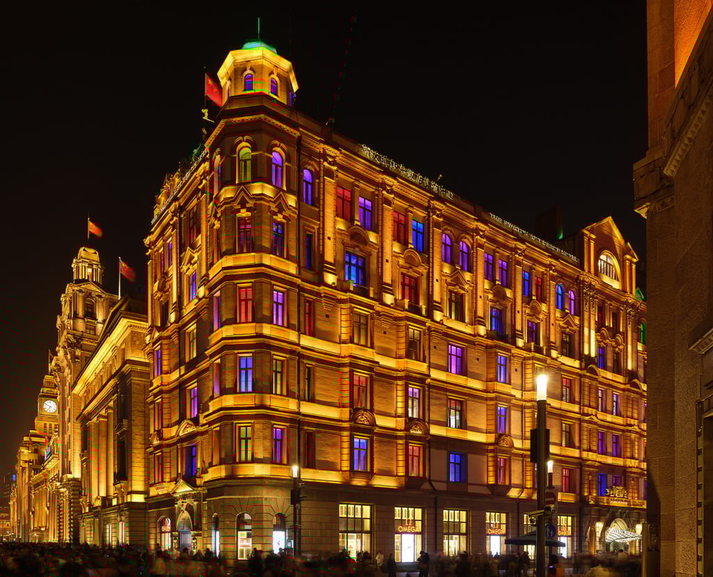 The Swatch Art Peace Hotel in Shanghai is housed in a heritage building in the heart of the city. Photo: Handout