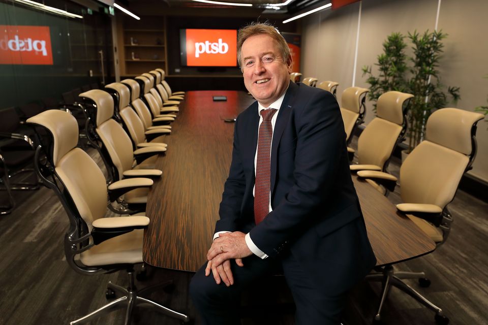 PTSB chief executive Eamonn Crowley. Photo: Photo: Frank McGrath