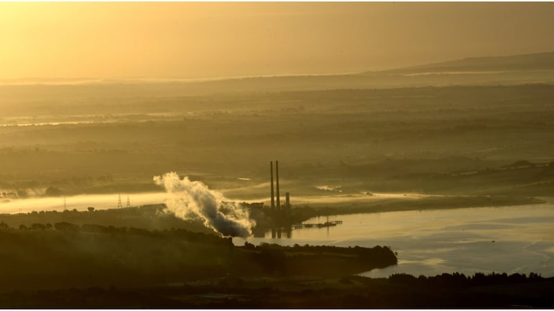 Great Island Power Station in Co Wexford, where an electricity interconnector links with Wales. Photograph: Brenda Fitzsimons