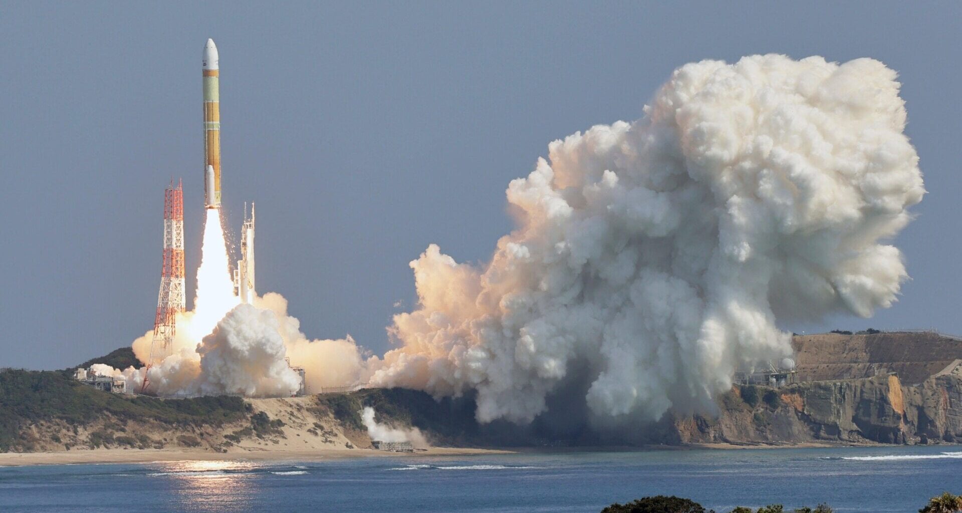 Japan’s H3 rocket taking flight on March 6, 2023.