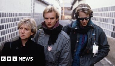 Sting pays Police bandmates Andy Summers and Stewart Copeland more than £500,000 in royalties